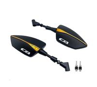 PDANBD Rétroviseur Guidon Rétroviseurs Latéraux Réglables 10mm, Accessoires pour CB125R CB150R CB190R CB250R CB300R CB400 CB500X CB500R