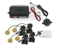 PDC capteur Stationnement Kit de capteurs de stationnement 22mm, 4 capteurs, Radar de recul, indicateur d'alerte sonore, système de sonde, 8 couleurs, 12V