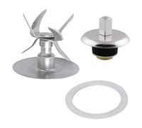 Pderlous Lame de mélangeur avec raccord de rechange pour pièces Osterizer - Lame 6 points avec kit de couplage