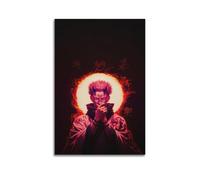 PDEWFCHX Jujutsu Kaisen Poster décoratif sur toile pour chambre à coucher - 20 x 30 cm