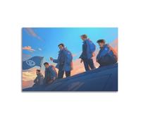 PDEWFCHX VCT Roster Karmine Corp 2025 Poster décoratif sur toile pour chambre à coucher 60 x 90 cm