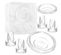 PDFans Lot de 6 valves à bec de canard et diaphragme en silicone pour tire-lait Momcozy/TSRETE/Medela/Spectra S12 S9