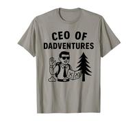 PDG de Dadventures Adventure-Loving Dad Outdoor Family Fun T-Shirt