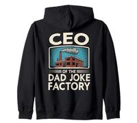 PDG of The Dad Joke Factory Funny Blague Humour Gag Dad Blagues Sweat à Capuche