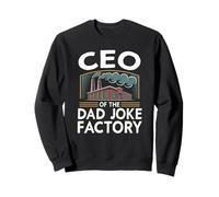 PDG of The Dad Joke Factory Funny Blague Humour Gag Dad Blagues Sweatshirt