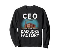 PDG of The Dad Joke Factory Funny Blague Humour Gag Dad Blagues Sweatshirt