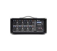 Power Dynamics Table de mixage amplifiée PDM-C805A 800 W 8 canaux Bluetooth Égaliseur par canal