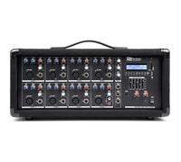 Power Dynamics Table de mixage amplifiée PDM-C805A 800 W 8 canaux Bluetooth Égaliseur par canal