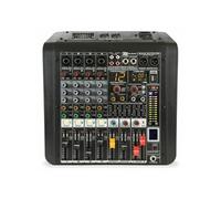 Power Dynamics Table de mixage amplifiée PDM‑M404A 4 canaux 2x200W USB Bluetooth Égaliseur 7 bandes