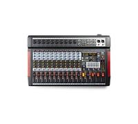 Power Dynamics PDM-T1204 Console de mixage 12 canaux - avec Streaming Bluetooth, Egaliseur graphique 7 bandes Noir