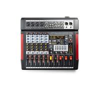 PDM-T604 Console de mixage 6 canaux - avec Streaming Bluetooth, Egaliseur graphique 7 bandes