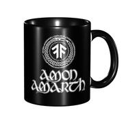 PDNMIJHD Amon Amarth Tasse à café en céramique avec poignée pour le bureau et la maison, tasse de nouveauté tasse à café drôle