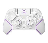 PDP 052-002-WH accessoire de jeux vidéo Violet, Blanc RF/USB Manette de jeu Analogique/Numérique PC, PlayStation 4, PS5