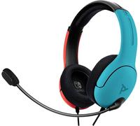 PDP 500-162-EU-BLRD Micro-casque supra-auriculaire filaire Stereo bleu, rouge (anodisé) Suppression du bruit du microphone, Noise Cancelling mise en sourdine