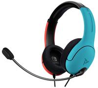 PDP LVL40 Casque Avec fil Arceau Gaming Noir, Bleu, Rouge