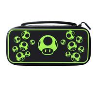 PDP 500-224-1UP Housse de protection pour console de jeux portable Boîtier robuste Nintendo Noir, Vert
