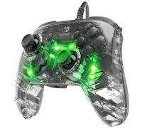 PDP Afterglow Deluxe+ Transparent USB Manette de jeu Analogique/Numérique Nintendo Switch, Nintendo Switch OLED