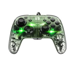 PDP Afterglow Deluxe+ Transparent USB Manette de jeu Analogique/Numérique Nintendo Switch, Nintendo Switch OLED