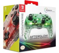 PDP Afterglow Deluxe+ Transparent USB Manette de jeu Analogique/Numérique Nintendo Switch, Nintendo Switch OLED