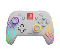 PDP Afterglow Wave Blanc USB Manette de jeu Analogique/Numérique Nintendo Switch, Nintendo Switch Lite, Nintendo Switch OLED