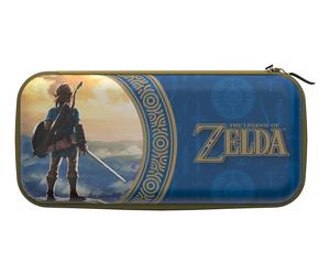PDP Étui de voyage : Hyrule Blue, Pour Nintendo Switch, Nintendo Switch Lite et Nintendo Switch - Modèle OLED