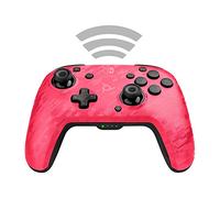 Manette Nintendo Switch sans fil Pdp Faceoff Deluxe Camouflage Rose