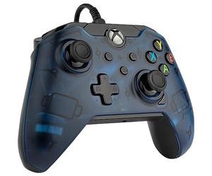 Pdp Filaire Game Manette - Xbox Series X|S, Xbox One, Pc/laptop Windows 10, Steam Gaming - Usb - Advanced audio Controls - dual Vibration Videogame Gamepad - Bleu Camo
