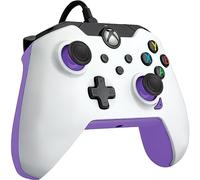 PDP Manette filaire: Mèche blanchePour Xbox Series X|S, Xbox One et Windows 10/11