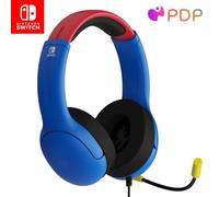 PDP Casque Airlite stéréo gaming – micro antibruit, léger, compatible Switch/PC/iPad/Mac – Mario