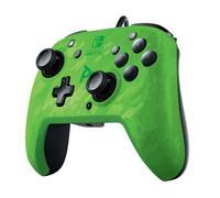 Pdp Gaming Faceoff deluxe+ Filaire Switch Pro Manette - Vert Camo - Licence Offi