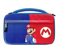 Pdp Gaming Licence Officiel Switch Commuter Case - Mario - Semi-Hardshell Protection - Protective Pu leather - Holds 14 Games And Console - Works avec Switch Oled And Lite - Fine pour Kids / Travel