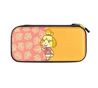 Pdp Gaming Licence Officiel Switch Slim deluxe Travel Case - Isabelle - Semi-Hardshell - Console Stand - Protective Pu leather - Holds 14 Games - Works avec Switch Oled & Lite