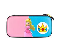 Pdp Gaming Licence Officiel Switch Slim deluxe Travel Case - Peach - Semi-Hardshell - Console Stand - Protective Pu leather - Holds 14 Games - Works avec Switch Oled & Lite