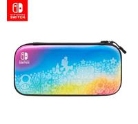 Pdp Gaming Licence Officiel Switch Slim deluxe Travel Case - Star Spectrum - Semi-Hardshell - Console Stand - Protective Pu leather - Holds 14 Games - Works avec Switch Oled & Lite