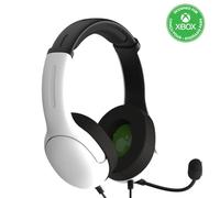 Pdp Gaming Lvl40 Stereo Casque avec Mic pour Xbox One, Series X|S - Pc, Ipad, Mac, laptop Compatible - Noise Cancelling Microphone, Lightweight, Soft Compourt Headphones, 3.5 Mm Jack - Blanc