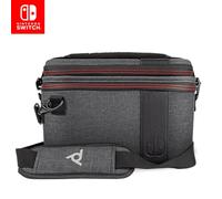 PDP – Étui Pull-N-Go Elite 2-en-1 avec compartiments amovibles, Gris – Nintendo Switch