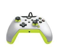 PDP Manette filaire: Blanc électriquePour Xbox Series XS, Xbox One et Windows 10/11 - Neuf