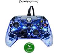 PDP Manette de jeu filaire LED Afterglow - Lumières colorées RGB Hue - Connecteur USB - Commandes audio - Manette de jeu à double vibration - Xbox Series X|S, Xbox One, PC
