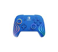 Official Switch Afterglow Wave Wired Controller - Blue