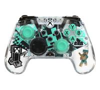Performance Designed Products Manette de jeu Xbox Minecraft Diamond – Sans fil – Transparent
