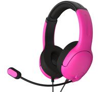 PDP Nebula Casque Avec fil Arceau Gaming Noir, Rose