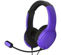 PDP Nebula Ultra Violet AIRLITE Casque Avec fil Arceau Gaming Noir, Violet