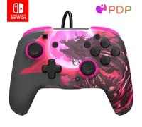 Pdp Manette filaire Rematch Wired pour Nintendo Switch Calamity Ganon Noir et rose