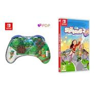PDP Nintendo Switch REALMz - Switch Wireless Controller - MINECRAFT FOREST + LES SISTERS 2 - STARS DES RESEAUX Switch