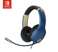 Performance Designed Products Casque Link Airlite Brave – Filaire, Sur-oreille – Bleu/Blanc