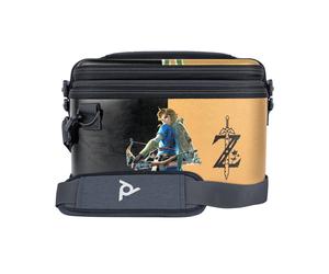 PDP Overnight: Hyrule Hero Link Boîtier robuste Nintendo Noir, Marron