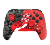 PDP REMATCH GLOW Manette Nintendo Switch Pro sans fil, commandes de mouvement complètes - Licence pour Nintendo Switch & Switch Lite et modèle OLED, alimentation de batterie rechargeable, brille dans