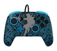 PDP Rematch: Sheikah Shoot Noir, Bleu USB Manette de jeu Analogique/Numérique Nintendo Switch, Nintendo Switch Lite, Nintendo Switch OLED