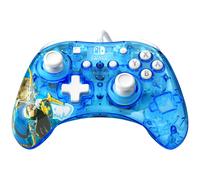 Rock Cand: Berry Brave Link Bleu, Translucide USB Manette de jeu Analogique/Numérique Nintendo Switch, Nintendo Switch Lite, Nintendo Switch OLED - Neuf