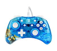 Rock Cand: Berry Brave Link Bleu, Translucide USB Manette de jeu Analogique/Numérique Nintendo Switch, Nintendo Switch Lite, Nintendo Switch OLED - Neuf